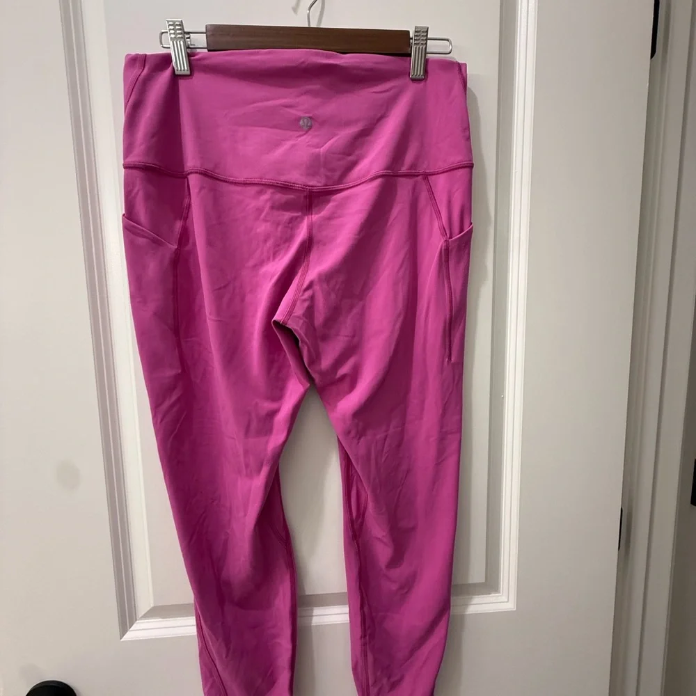 lululemon athletica Pink High-Rise Leggings